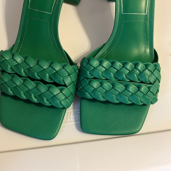 Zara Green Slip on Sandals (Bottega looking) - Picture 4 of 4